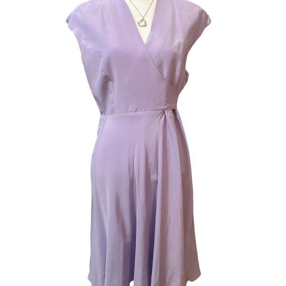 CHADWICKS Lavender Spring Dress, Size 14P - EUC - Picture 1 of 6